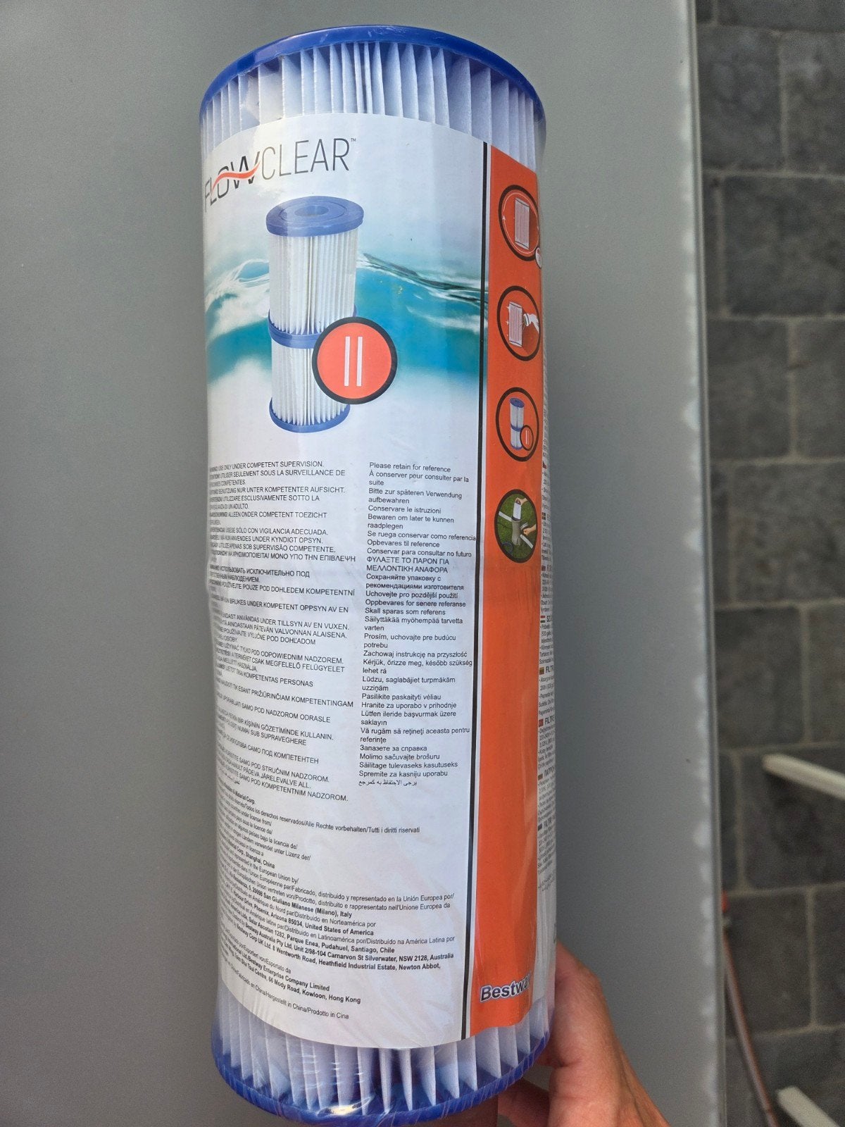 Filter flowclear bestway 2 (40 voor 10euro), Ophalen, Filter