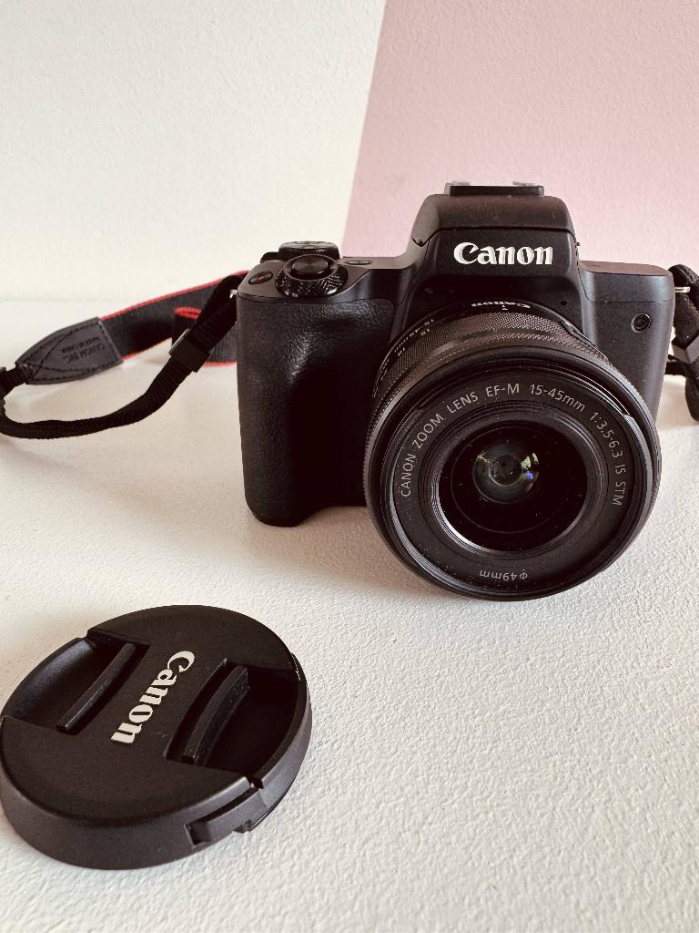 Canon EOS M50 Mark 2, Audio, Tv en Foto, Fotocamera's Digitaal, Ophalen, Canon, Compact, Nieuw