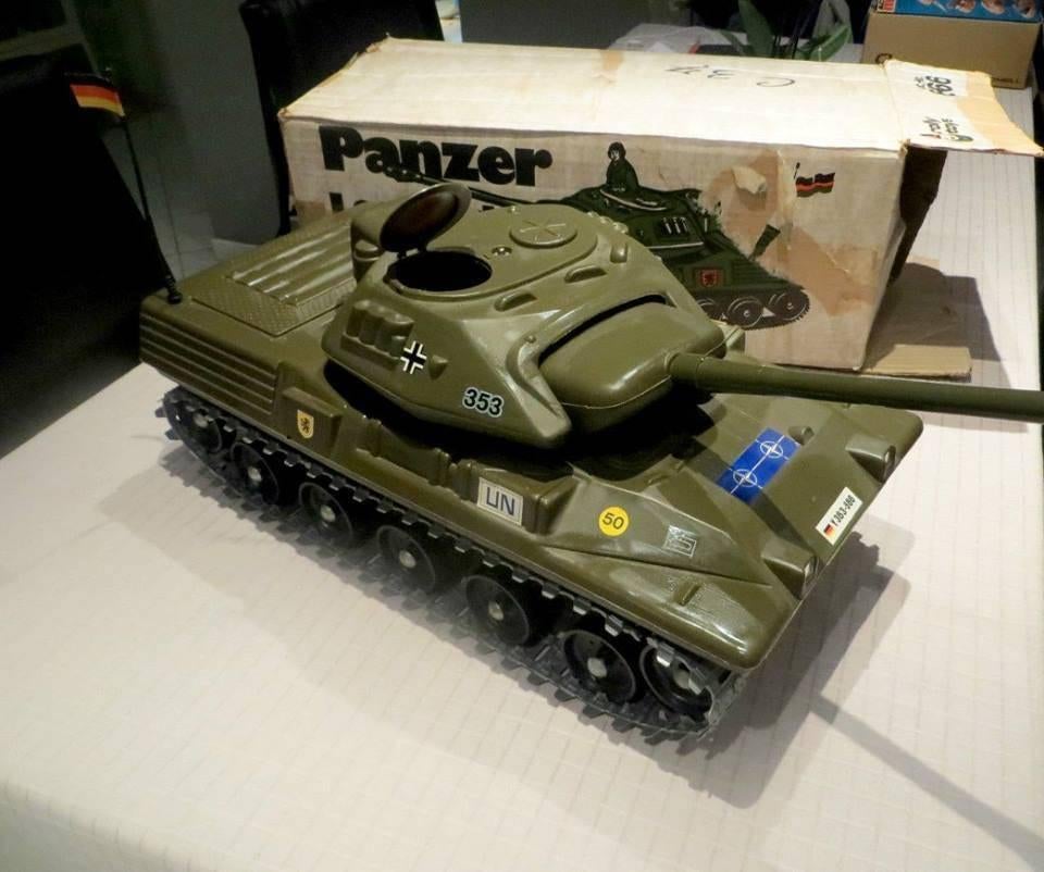 Vintage Action Man tank panzer ROLLY TOY, Enlèvement ou Envoi, Utilisé