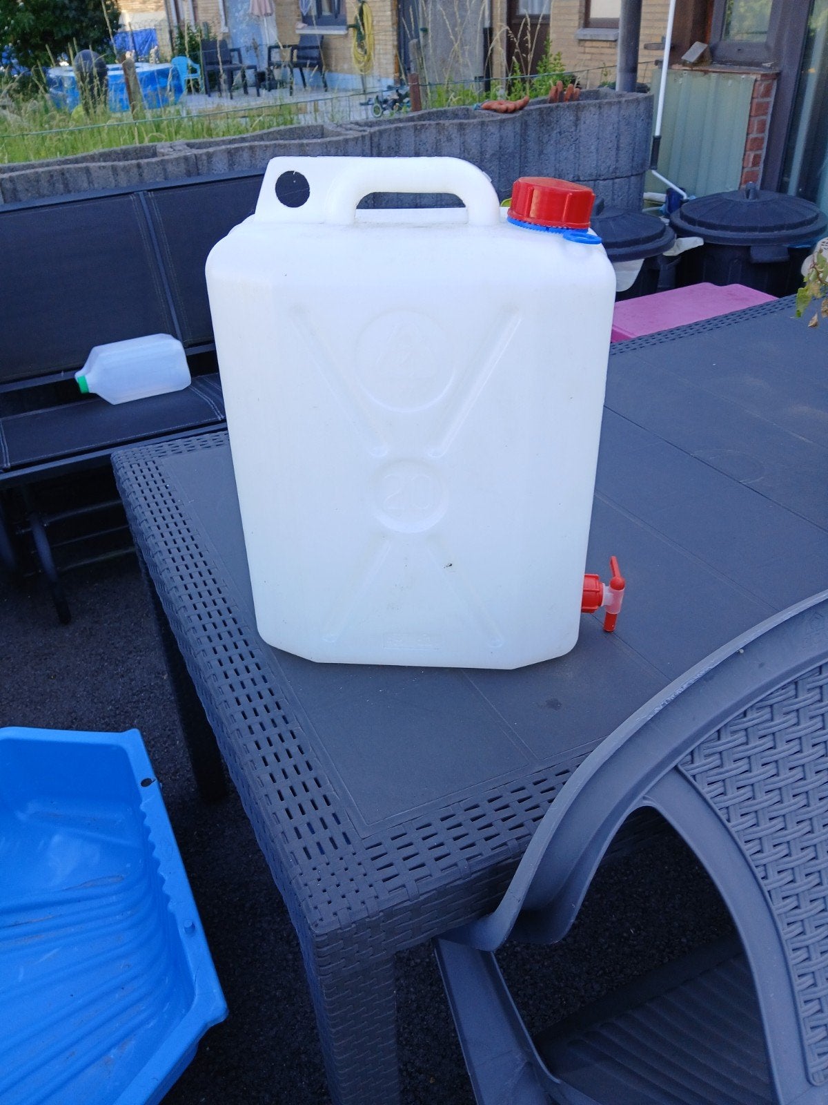 Réservoir d eau potable, Enlèvement