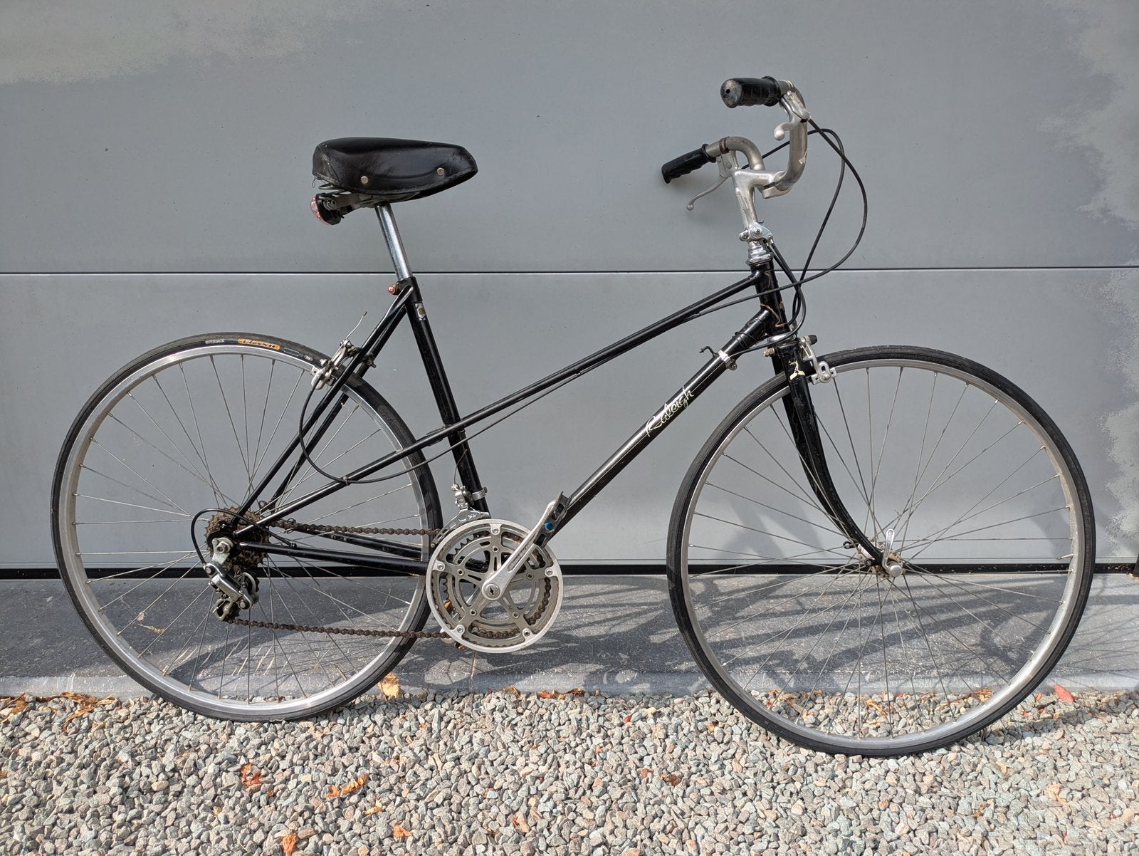 Vintage damesfiets Raleigh Richmond, Fietsen en Brommers, 28 inch, 10 tot 15 versnellingen, Velgrem, 47 tot 50 cm