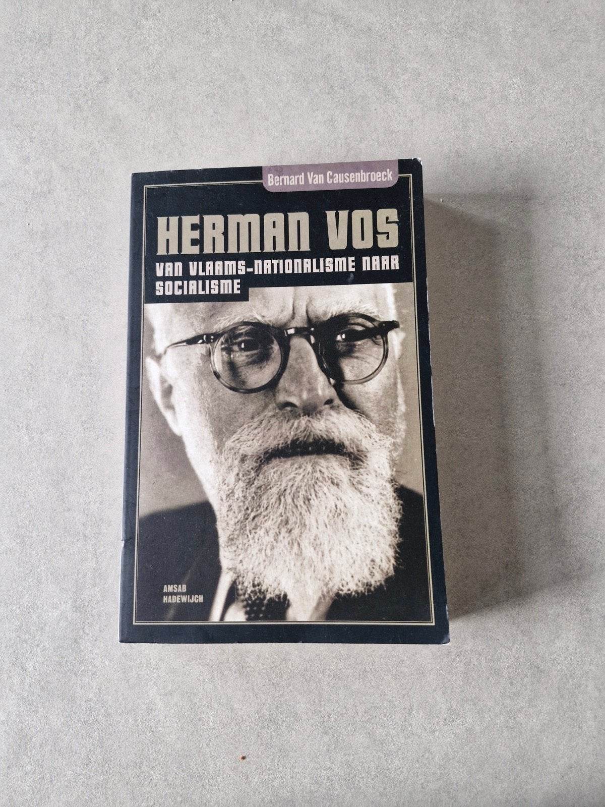 Herman Vos - Bernard Van Causenbroeck, Boeken, Ophalen of Verzenden, Bernard Van Causenbroeck, Politiek