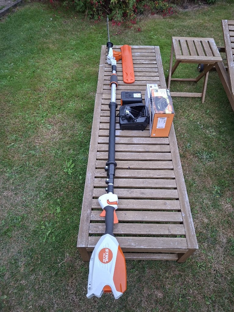 Taille haies télescopique, Ophalen, Zo goed als nieuw, Accu, STIHL