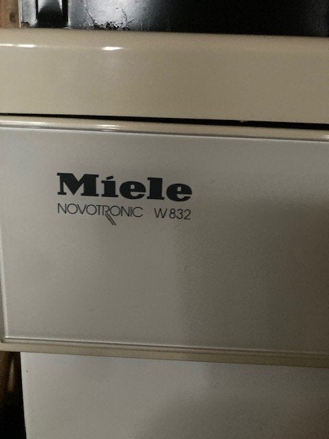 wasmachine MIELE, Ophalen, Gebruikt, Energieklasse A of zuiniger, Voorlader