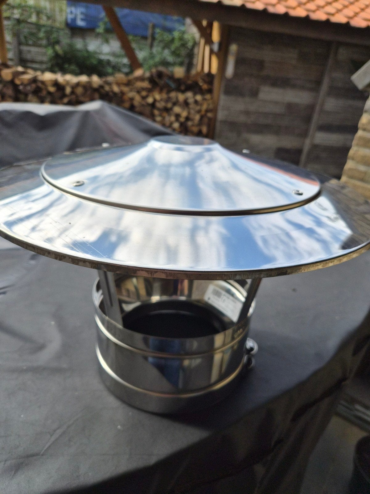 Regenkap 150mm, Ophalen of Verzenden