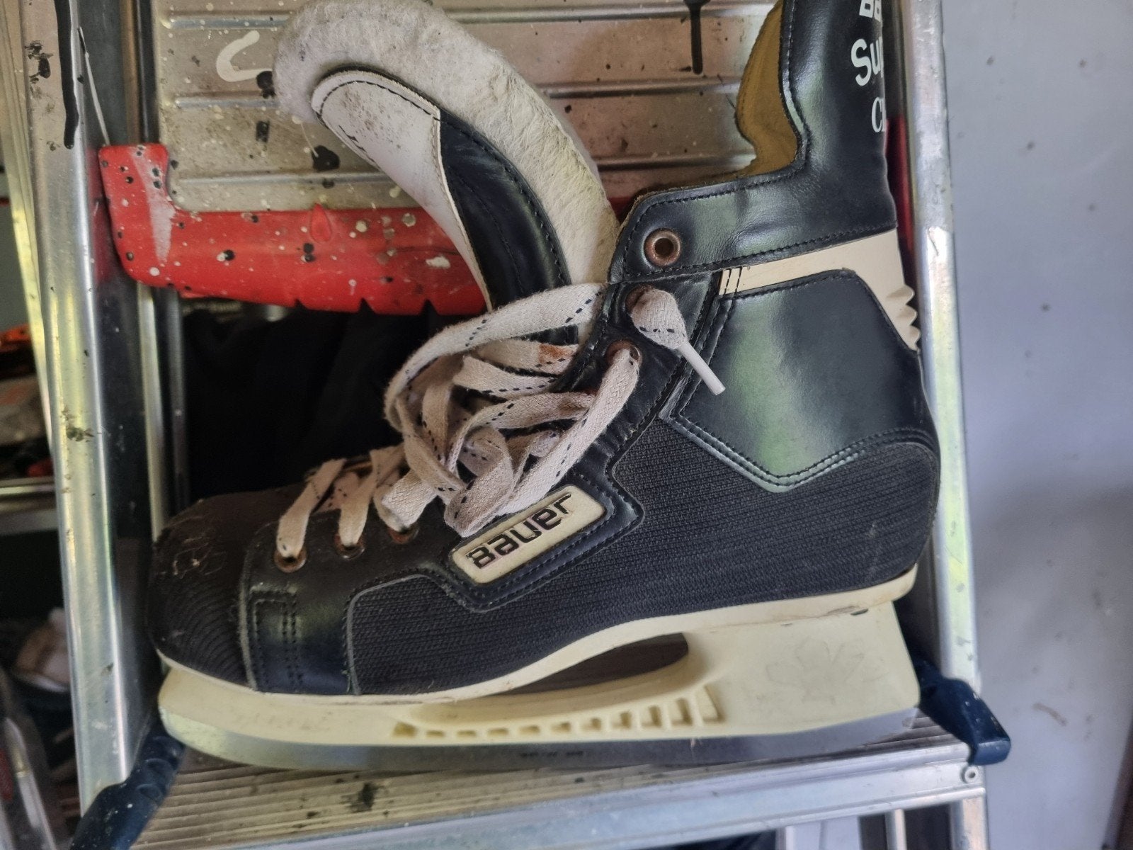 te koop schaatsen, Sport en Fitness, Ophalen, Gebruikt, Bauer, IJshockeyschaatsen