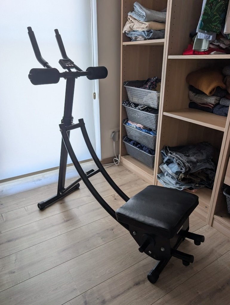 Luxari ab-trainer, Sport en Fitness, Ophalen, Krachtstation, Aluminium, Zo goed als nieuw
