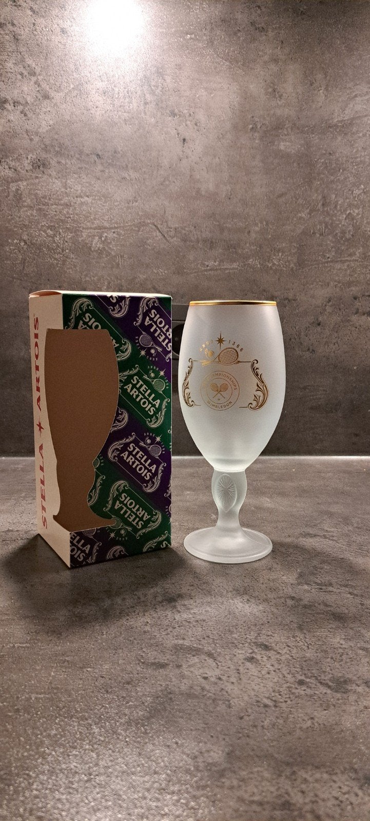 Stella Artois Wimbledon Special Edition glas 33cl, Verzamelen, Ophalen of Verzenden, Nieuw, Bierglas