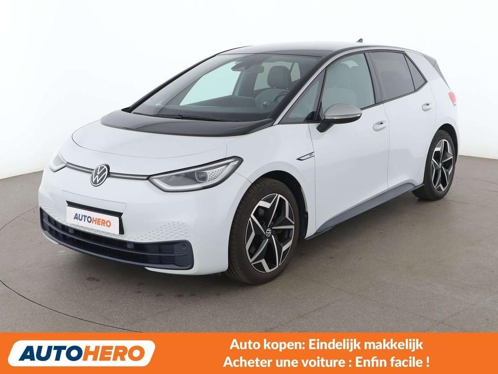 Volkswagen ID.3 electric drive 150 kW 1st Plus Pro Performan, Auto's, Volkswagen, Automaat, Gebruikt, Zwart, Wit