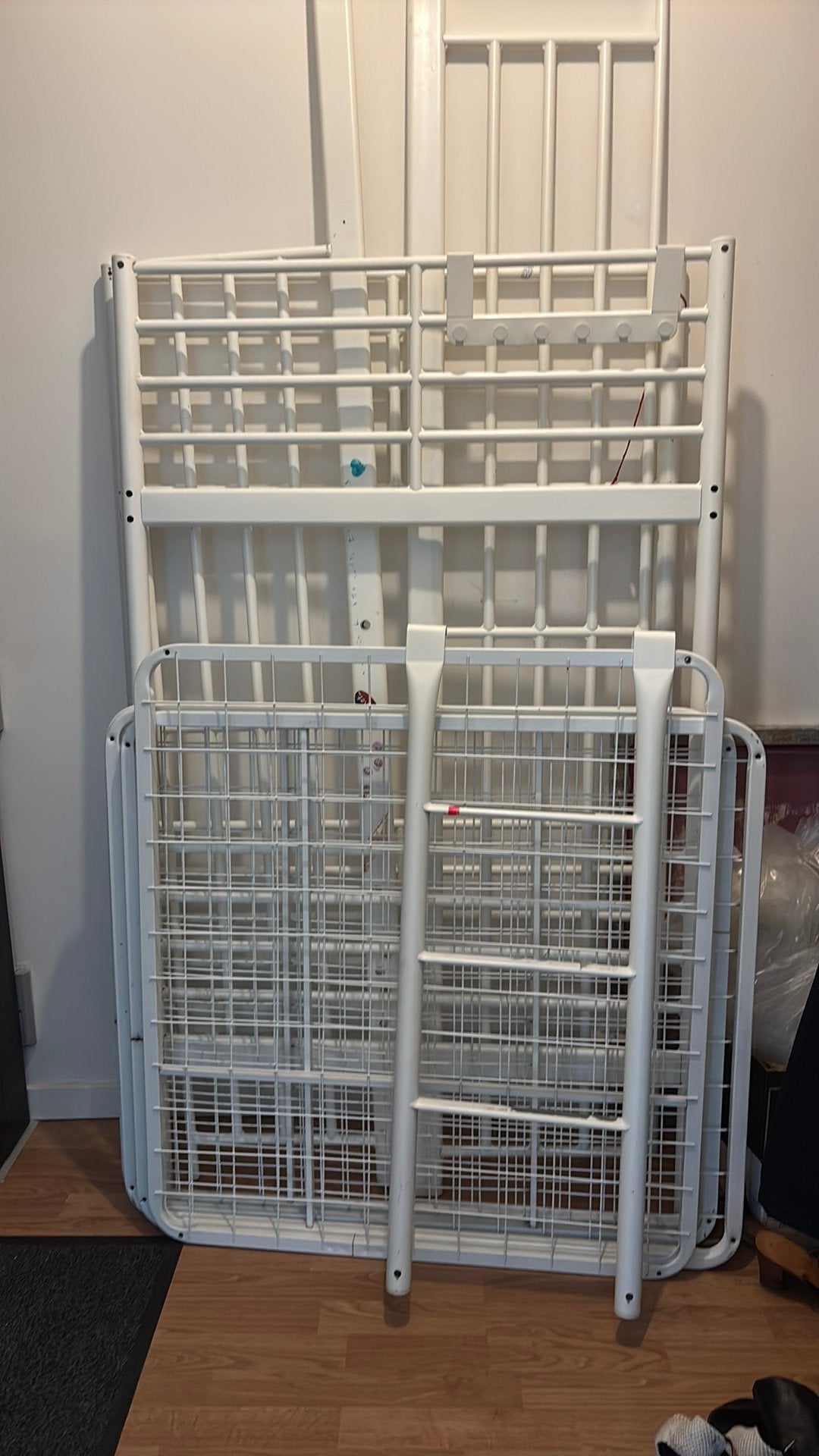 Stapelbed IKEA, Huis en Inrichting, Slaapkamer | Stapelbedden en Hoogslapers, Ophalen, Gebruikt, 90 cm, Eenpersoons