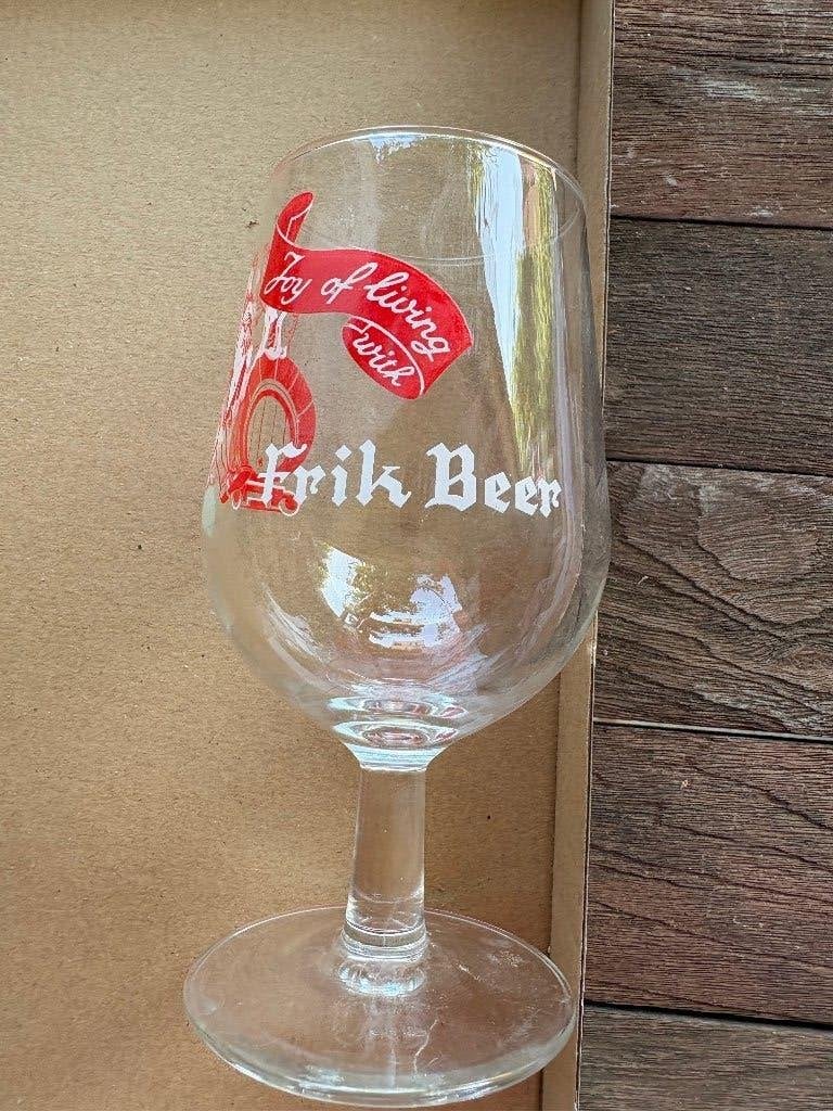 Frik Beer, Ophalen of Verzenden, Gebruikt, Glas of Glazen, Overige merken