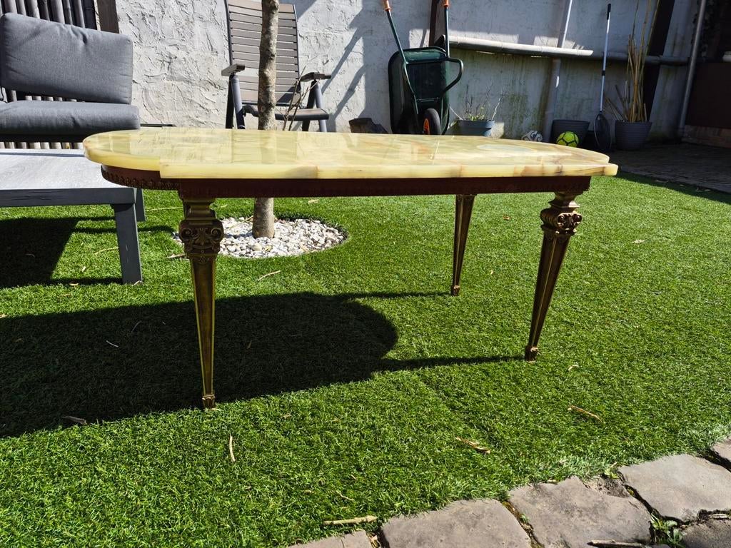 Antiek salontafeltje, Tuin en Terras, Tuintafels, Ophalen