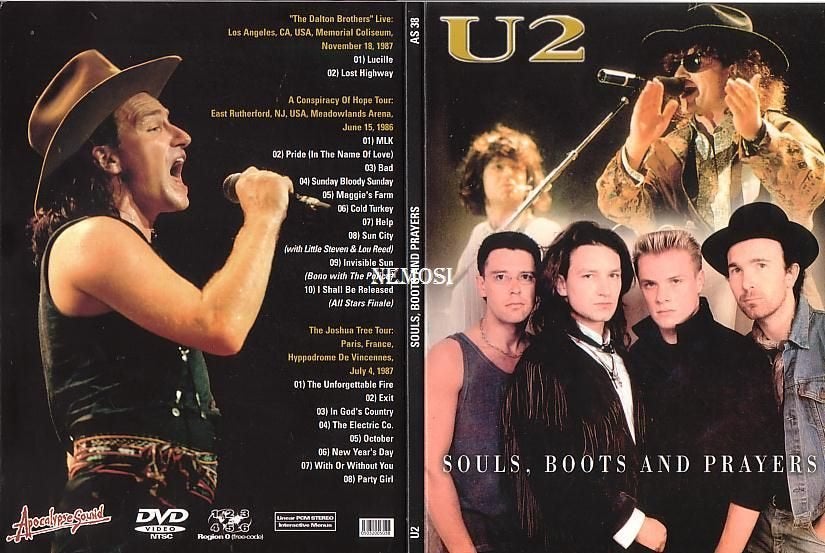 DVD - U2 - SOULS BOOTS AND PRAYERS, Verzenden, Nieuw in verpakking, Concert