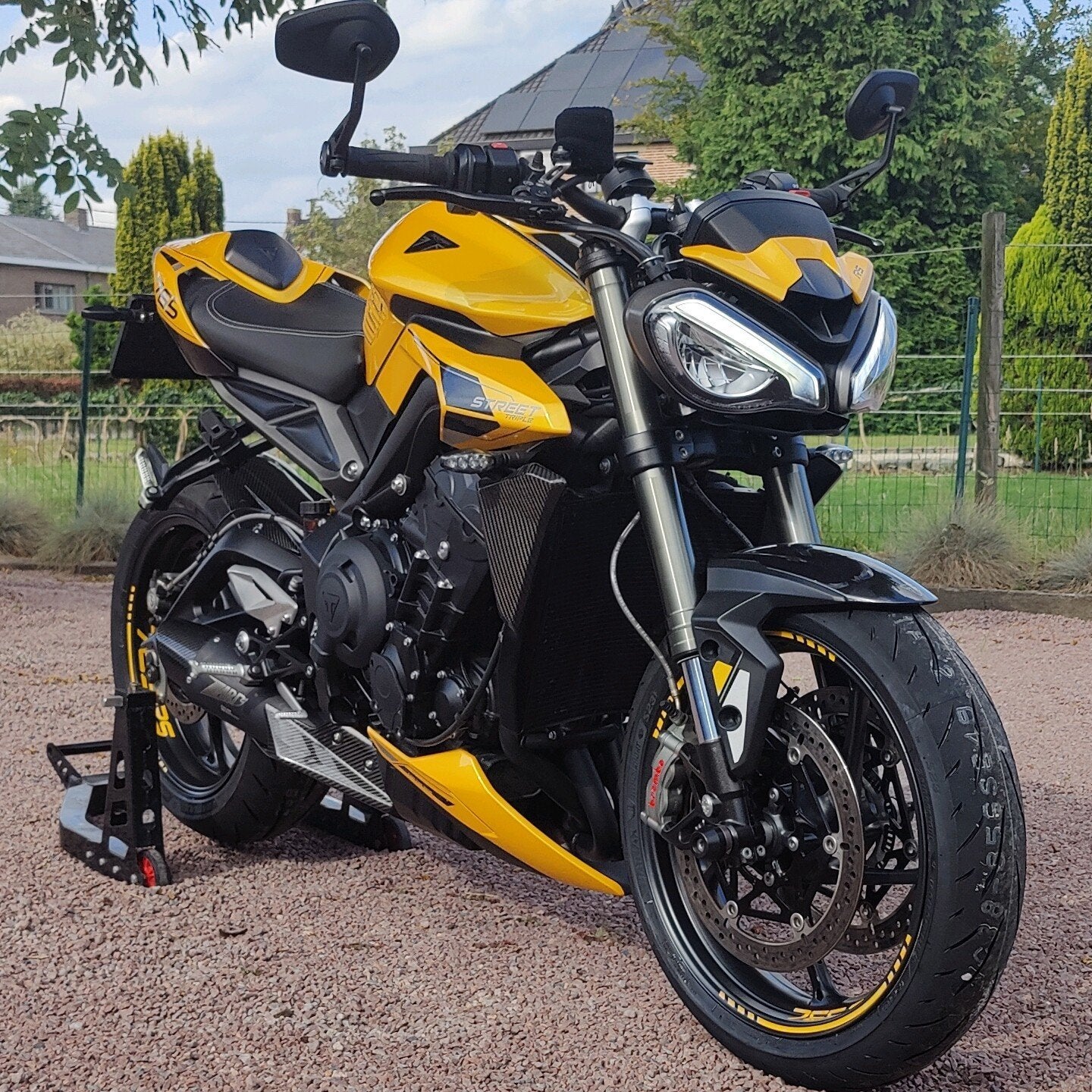 Triumph Street Triple RS 765 2023 - Dealeronderhouden, Motoren, Motoren | Triumph, Particulier, Sport, meer dan 35 kW, 3 cilinders