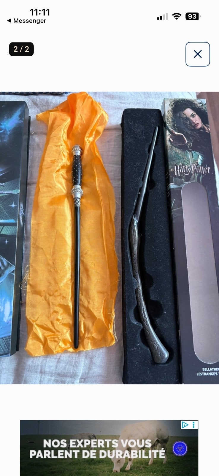 Collection (10) Herry Potter baguettes magique, Collections, Enlèvement ou Envoi, Comme neuf