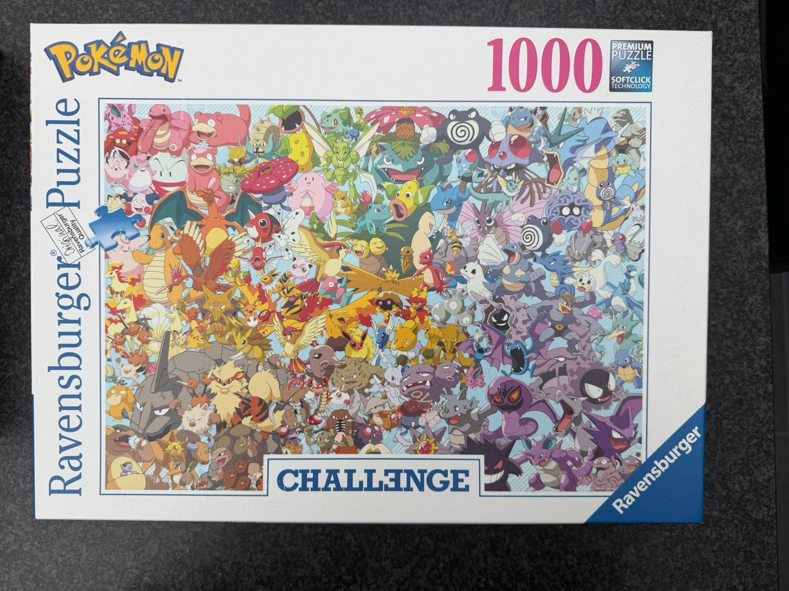 Pokemon puzzel 1000 stukjes, Ophalen, Zo goed als nieuw