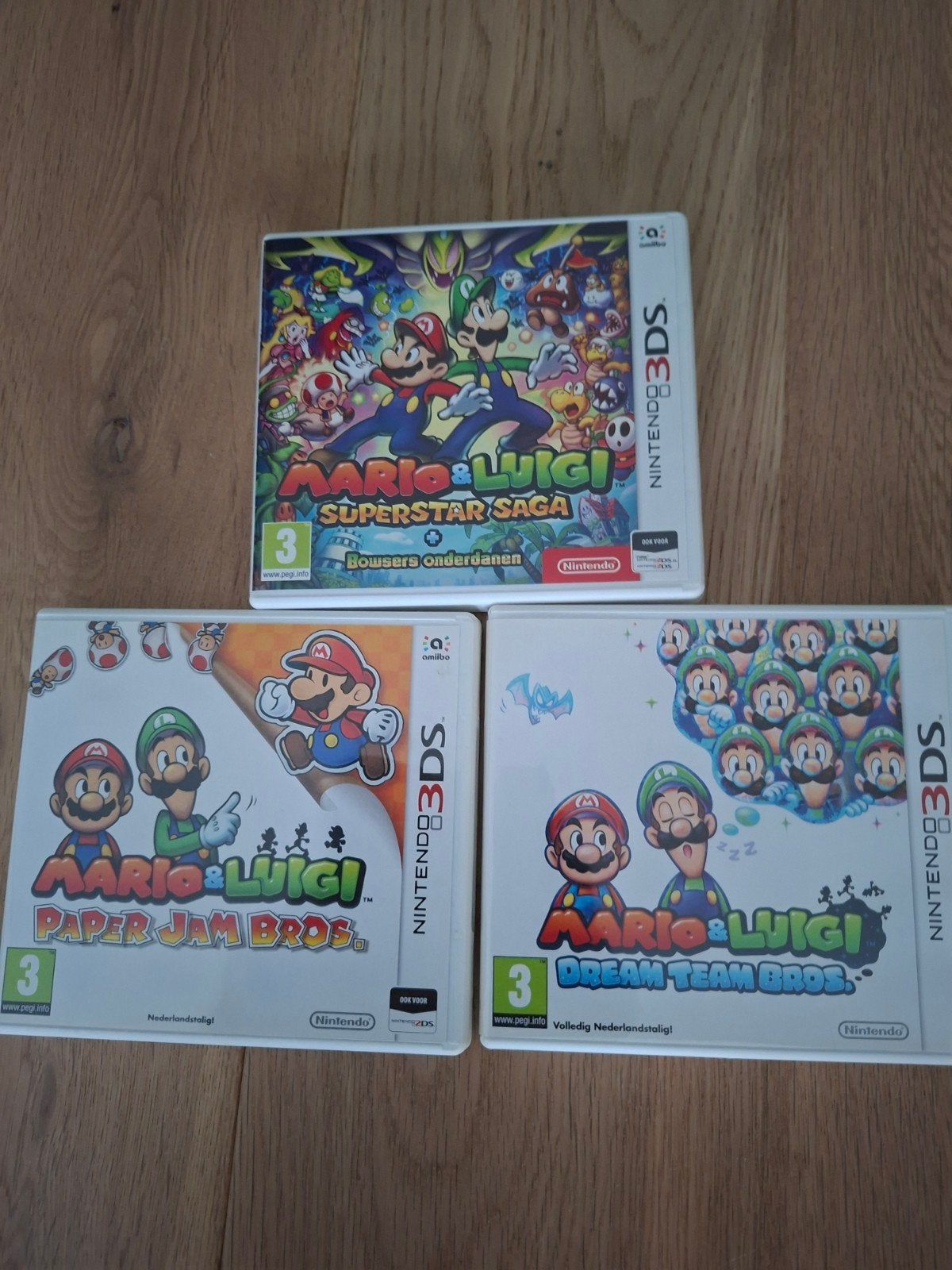 mario & Luigi 3ds games, 1 speler, Ophalen of Verzenden, Zo goed als nieuw, Role Playing Game (Rpg)