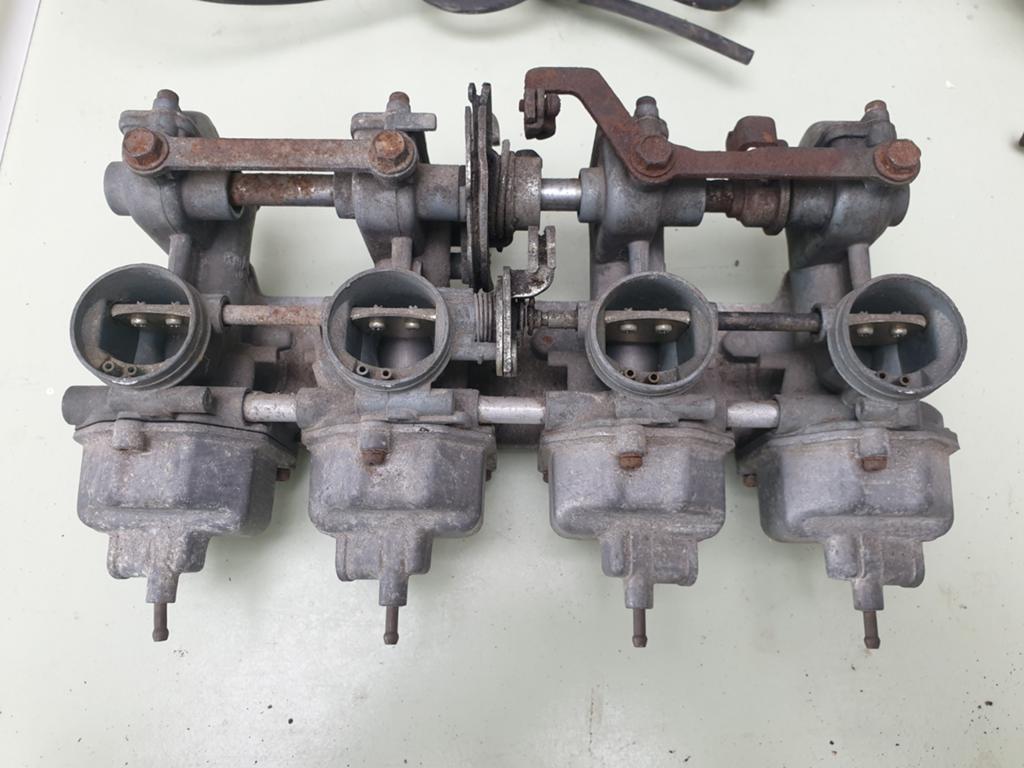 Honda CB550 four super sport carburateurset 1977, Motoren, Motoren | Honda, Particulier