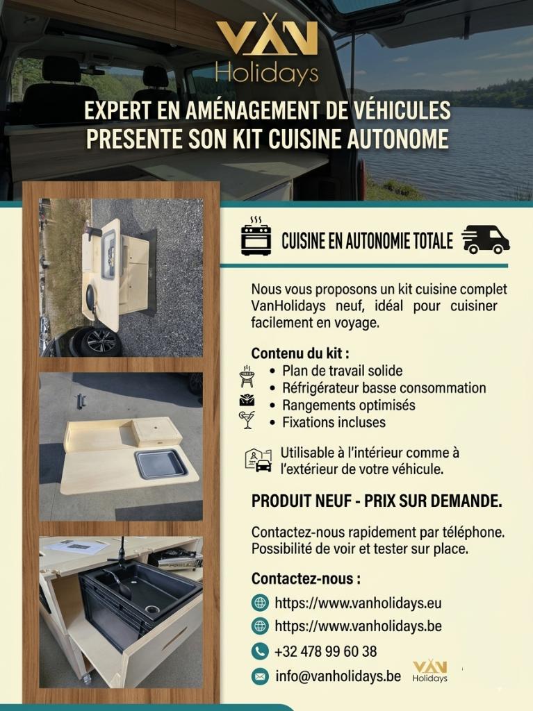 Déstockage – Kit cuisine véhicule VanHolidays, Enlèvement ou Envoi