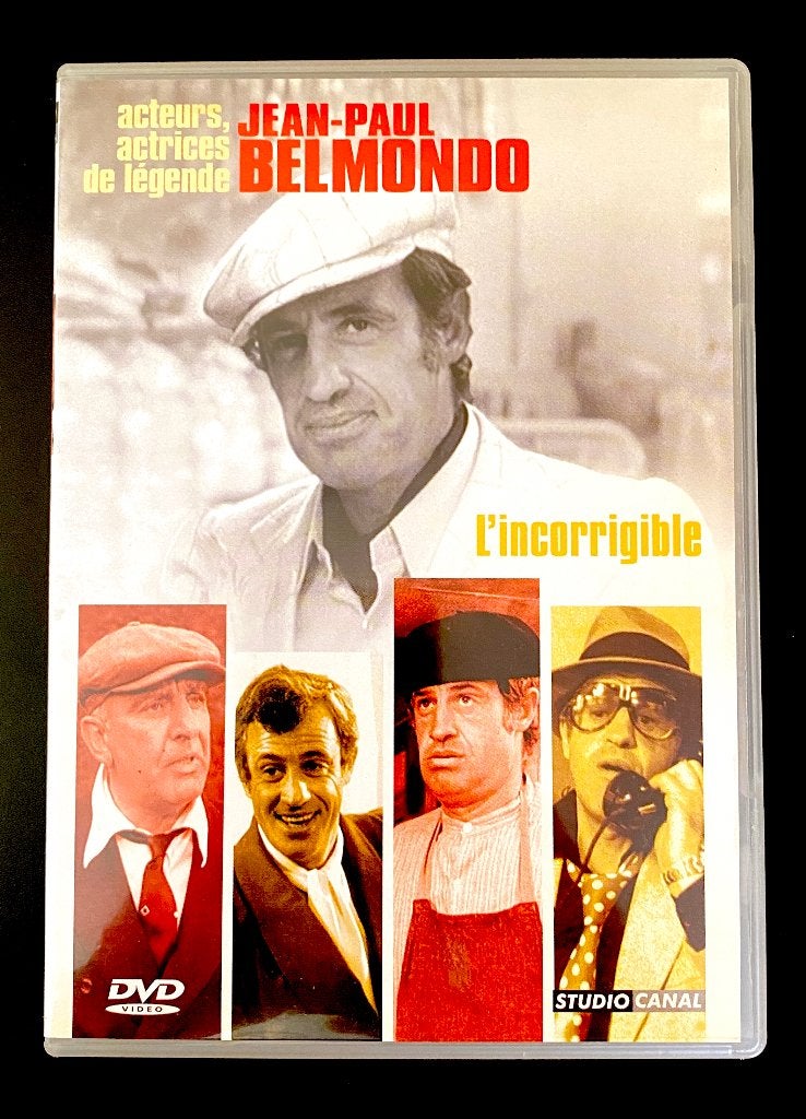 L' INCORRIGIBLE (Met Jean-Paul Belmondo) //, Cd's en Dvd's, Inclusief doosje, Ophalen of Verzenden, Vanaf 6 jaar, Engels