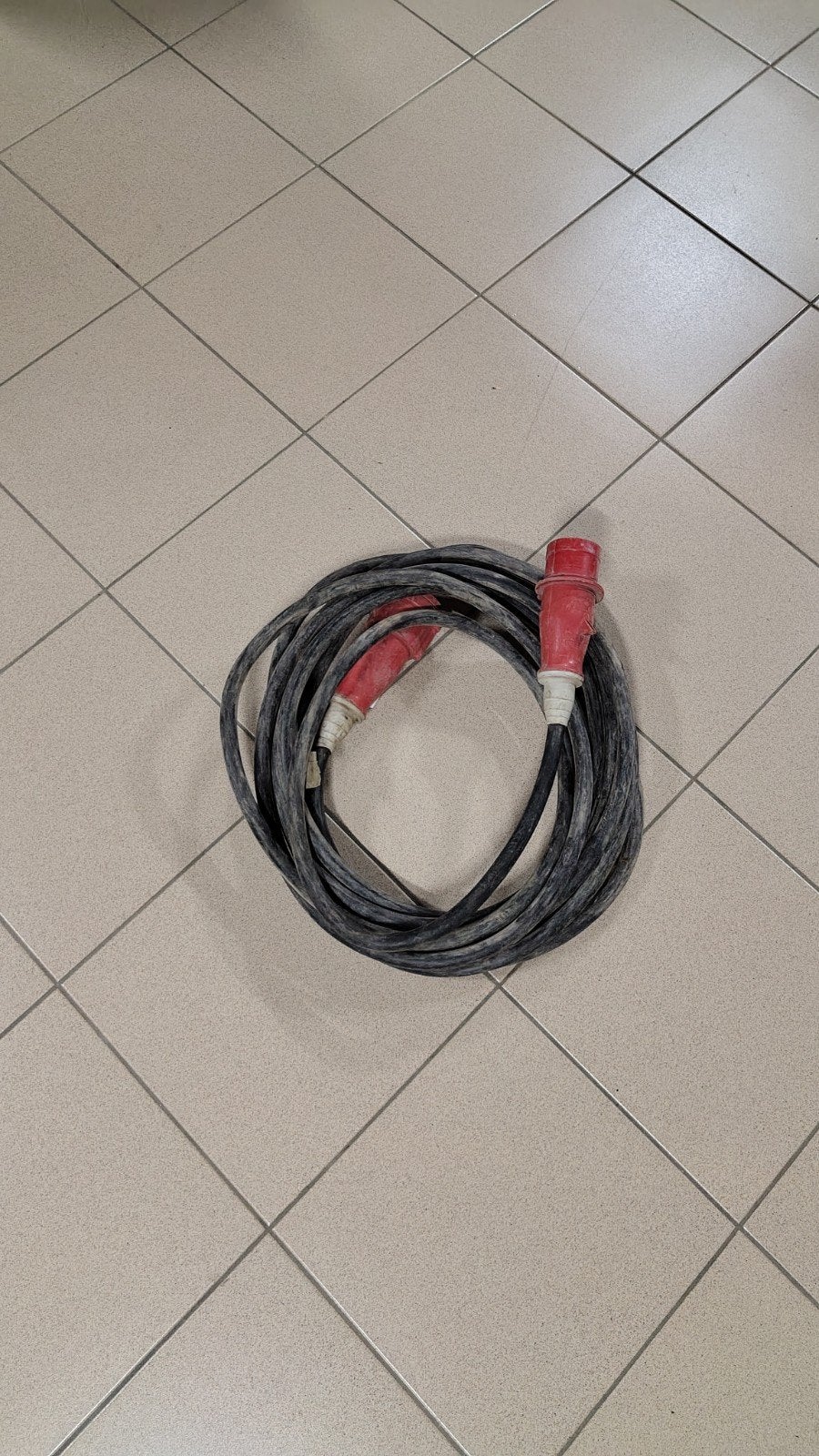Verlengkabel 32A 10m 5G6, Ophalen, Gebruikt