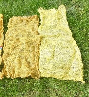 NYLON ZAKKEN voor opslag aardappelen  40 st *, Tuin en Terras, Overige Tuin en Terras, Ophalen, Gebruikt