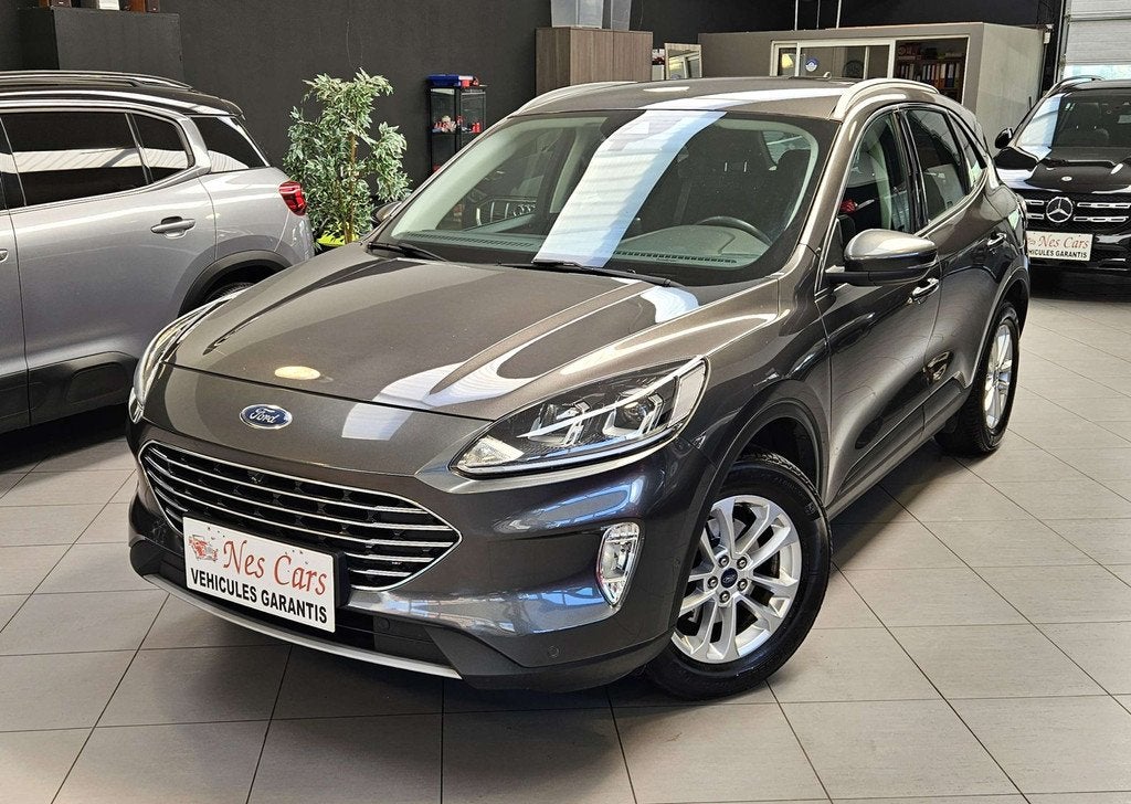 Ford Kuga 1.5 TDCi TITANIUMAUTO,GPS,CAMERA 360,GARANTIE 1AN, Argent ou Gris, Achat, Euro 6, Noir