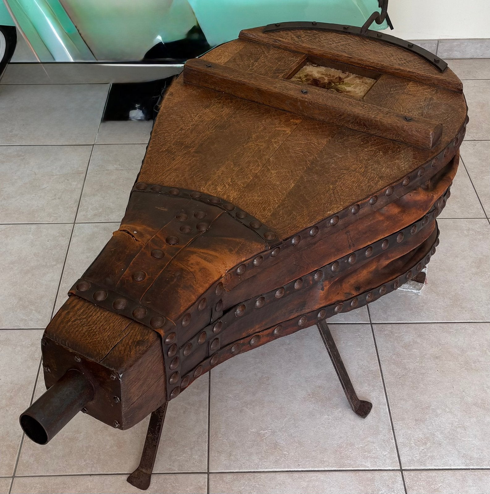 Soufflet de forge Table basse Vintage, Enlèvement, Comme neuf