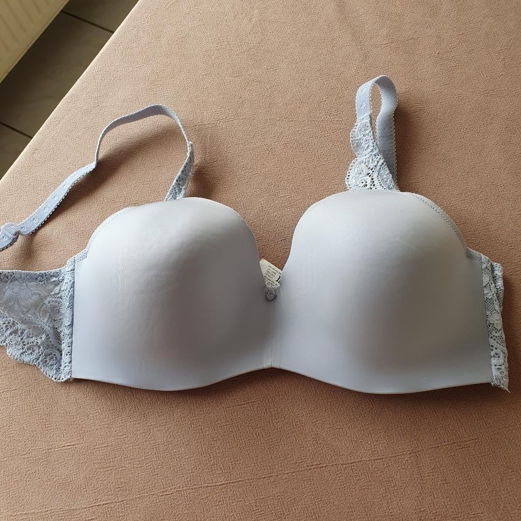 Soutien-gorge rembourré gris Triumph EU75D, Triumph, Enlèvement, Bleu, Soutien-gorge