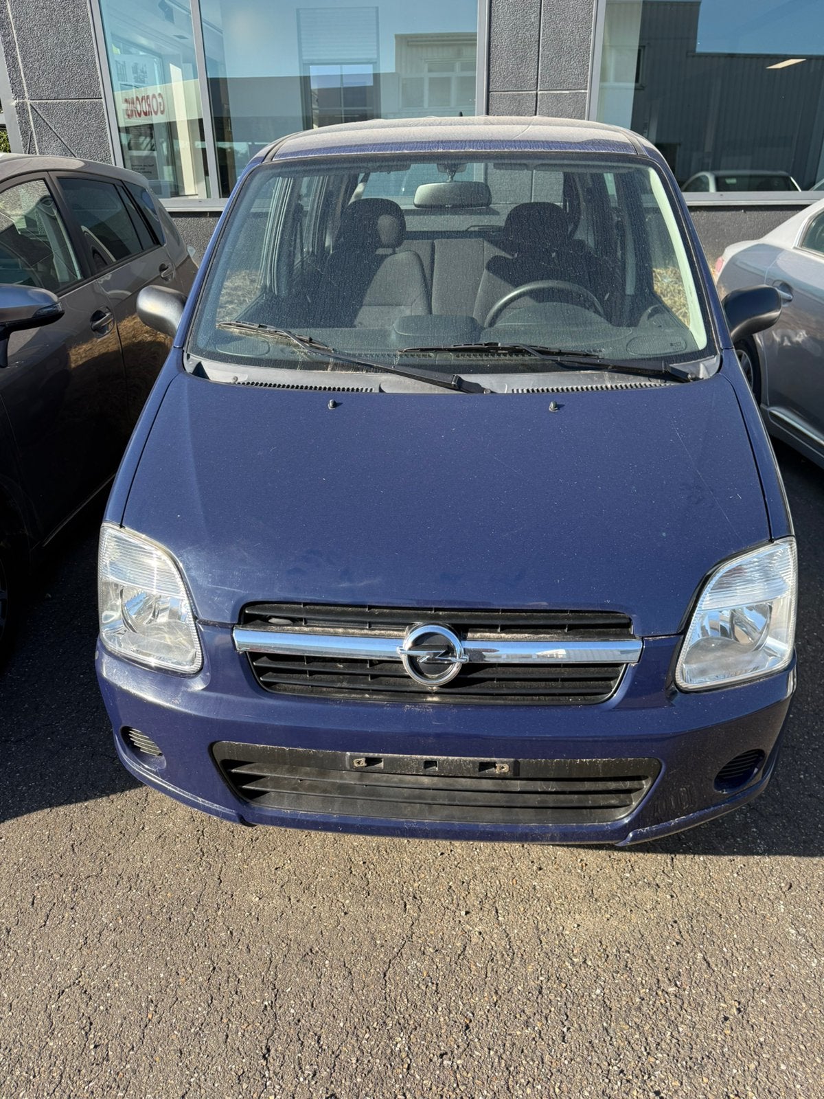 Opel Agila ( met motorprobleem ), Auto's, Voorwielaandrijving, Stof, Blauw, Particulier