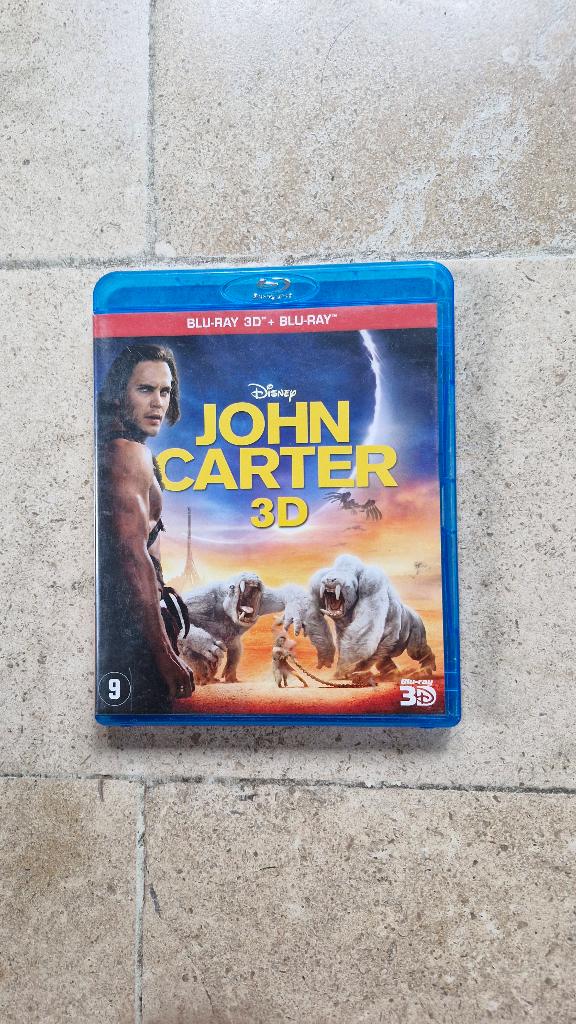 Blu-ray 3D „John Carter”, Ophalen of Verzenden, Zo goed als nieuw
