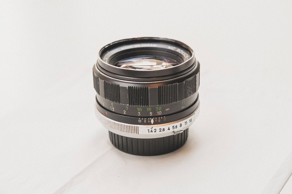 Minolta MC Rokkor-PF 58mm f/1.4 (Vintage Lens), Ophalen, 58 mm, Gebruikt, Overige vattingen