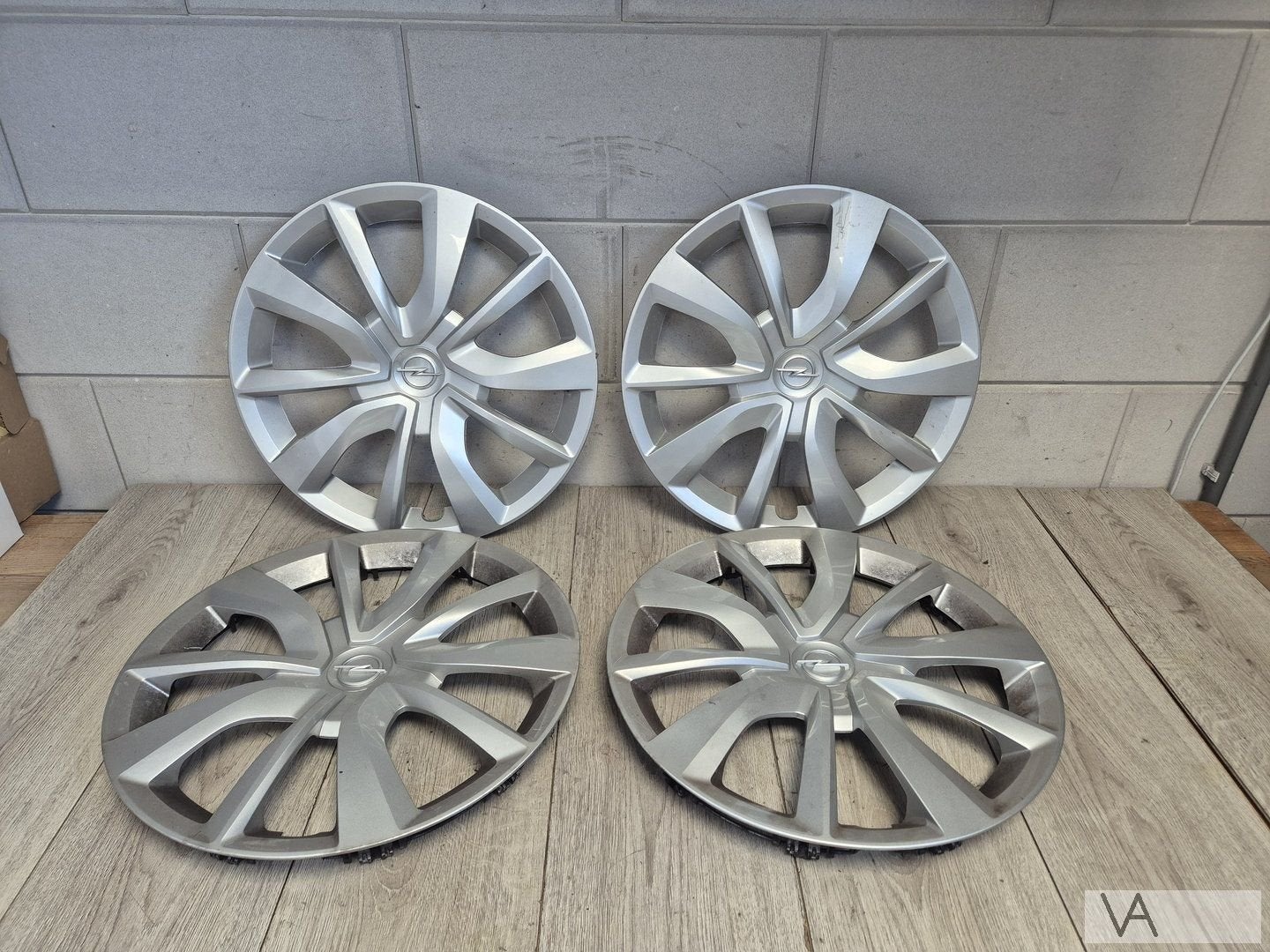 Wieldop set van 4 van Opel Corsa F 2019 - 2025 15 inch €60, Autos : Divers, Enjoliveurs, -, Utilisé, -, -