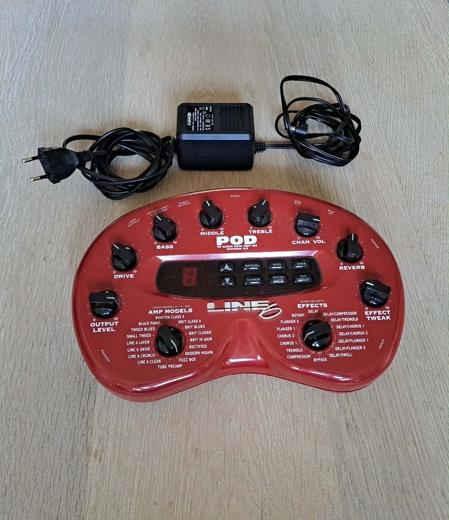 LINE6 POD 2.0, Musique & Instruments, Enlèvement, Utilisé, Multi-effet