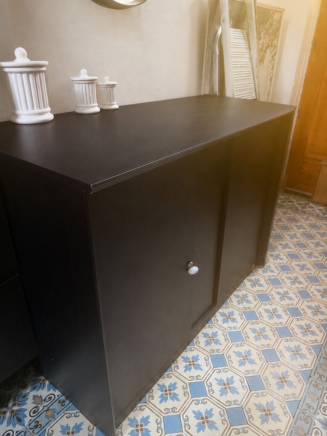 Grande Commode noire à donner, Enlèvement, Comme neuf