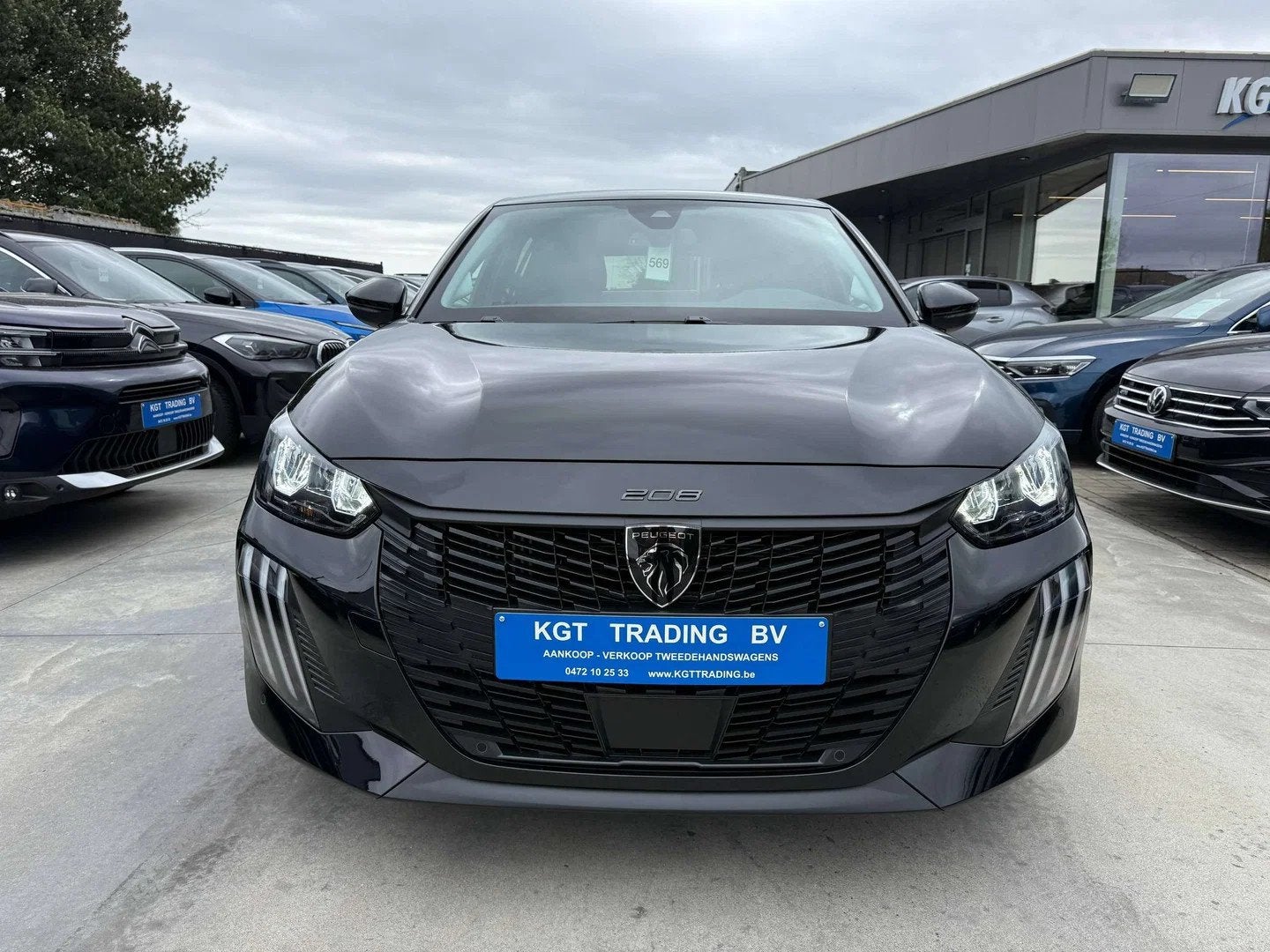Peugeot 208 1.2i TURBO 100PK ALLURE LEDER FULL LED CARPLAY B, 1199 cc, Zwart, Benzine, Peugeot