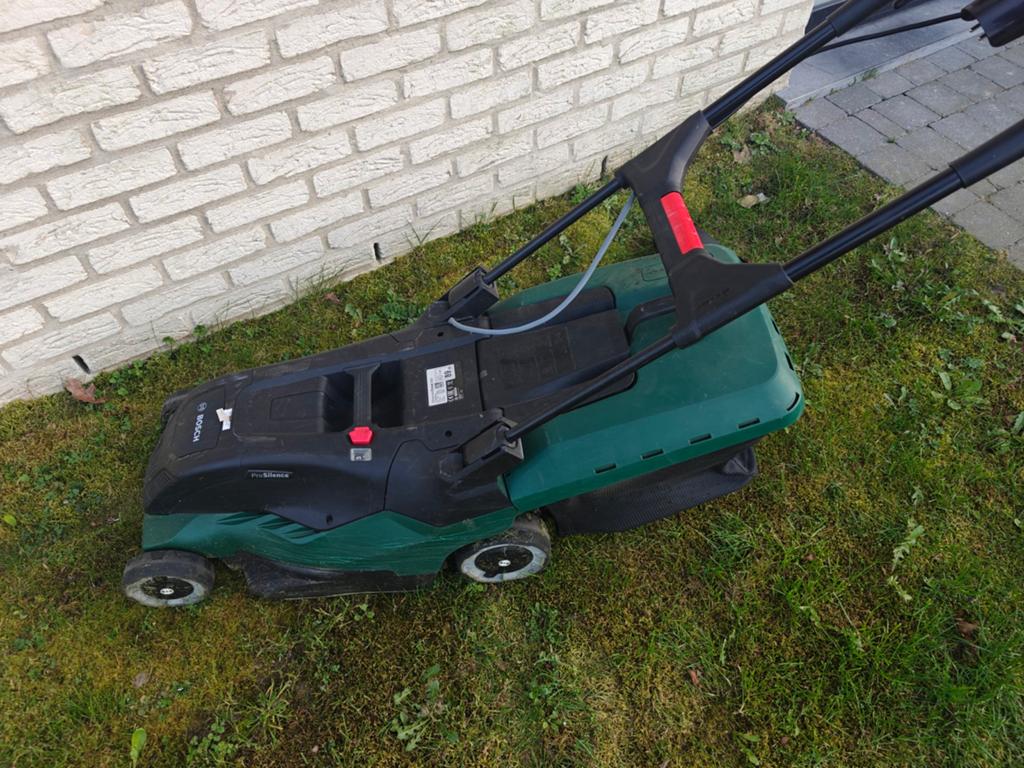 Electrische grasmachine met mulchfunctie, Tuin en Terras, Grasmaaiers, Ophalen, Mulchfunctie