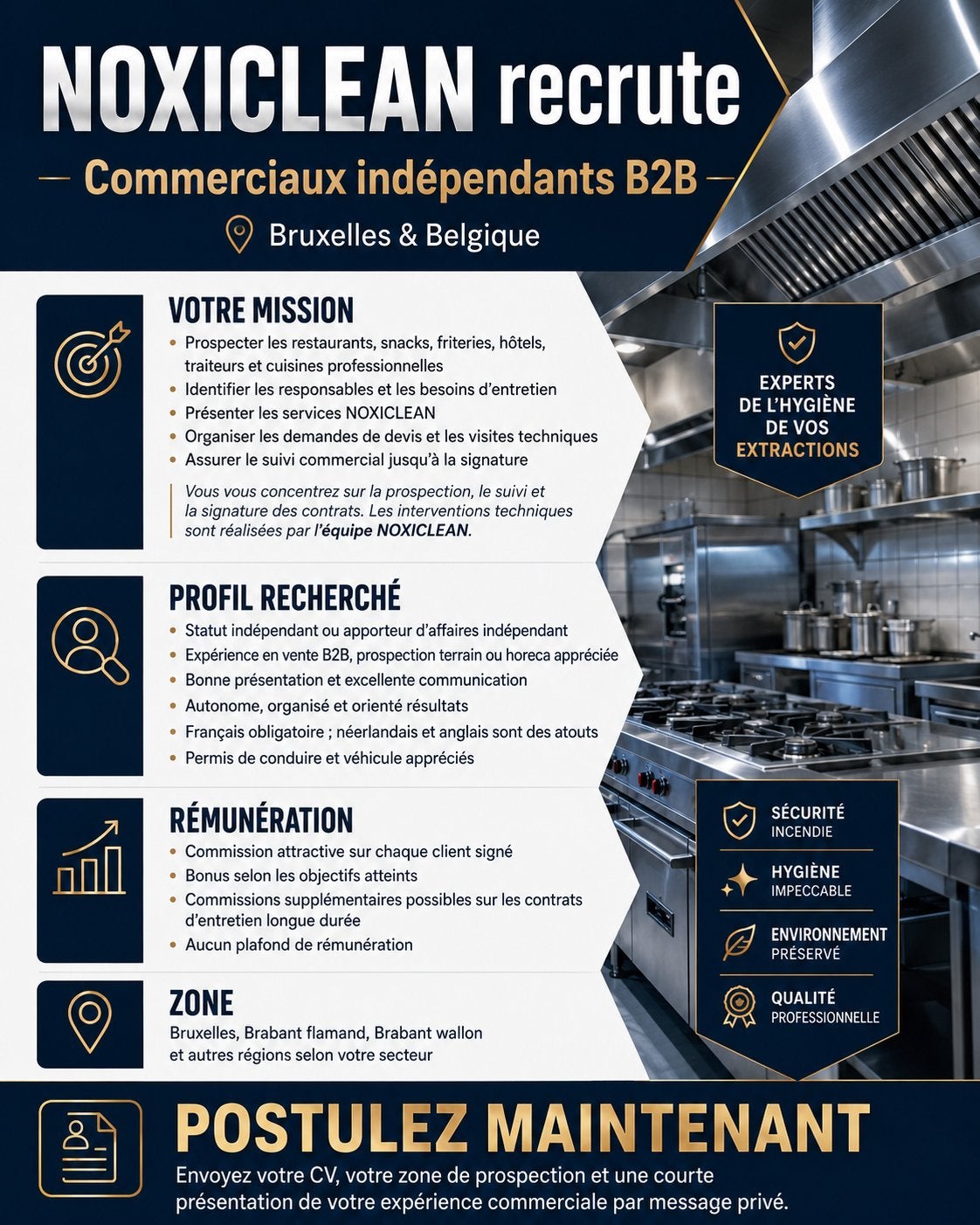 recrute des commerciaux indépendants B2B