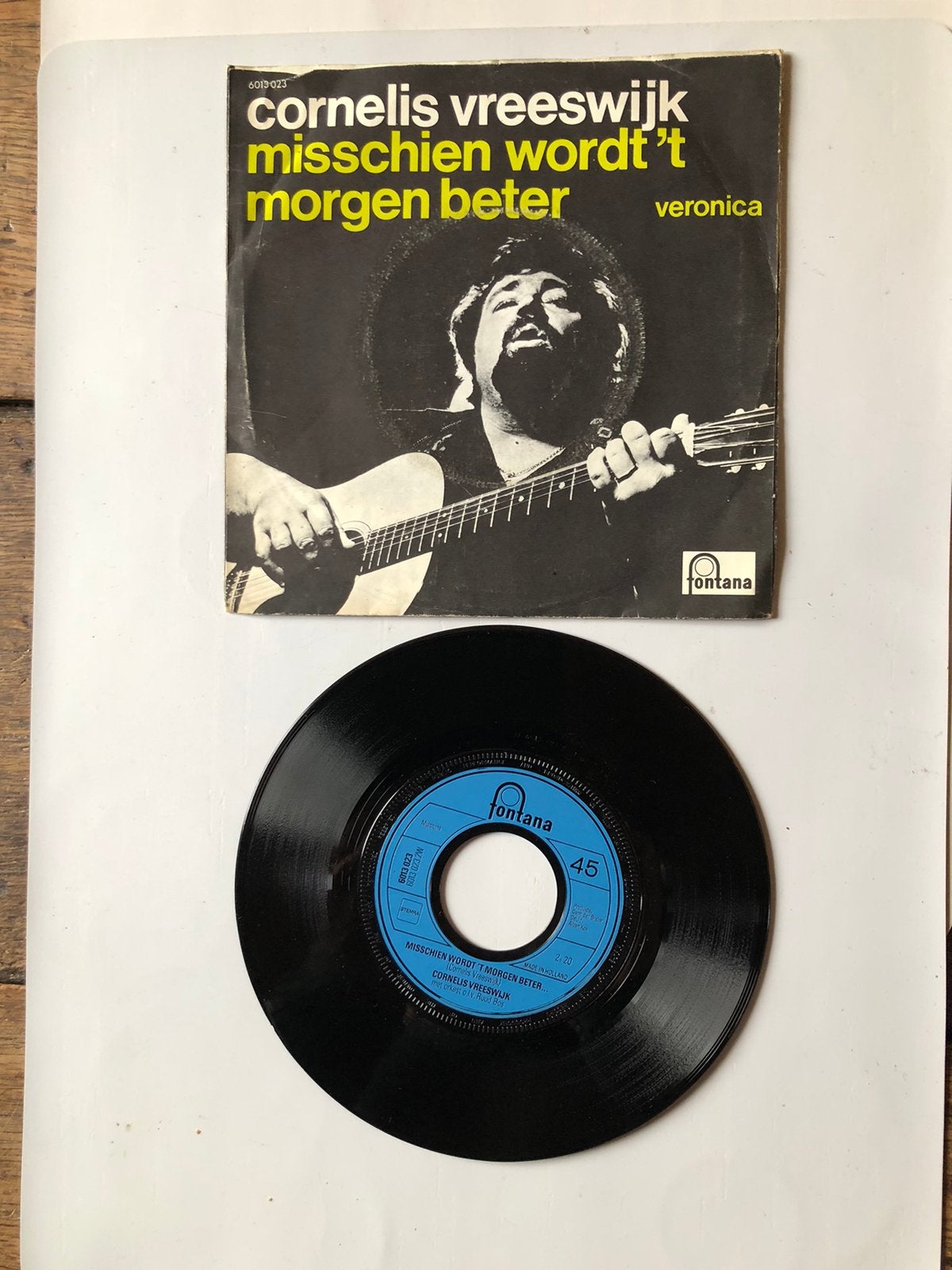Cornelis Vreeswijk: Veronica ( 1972; nederpop), Verzenden, Zo goed als nieuw