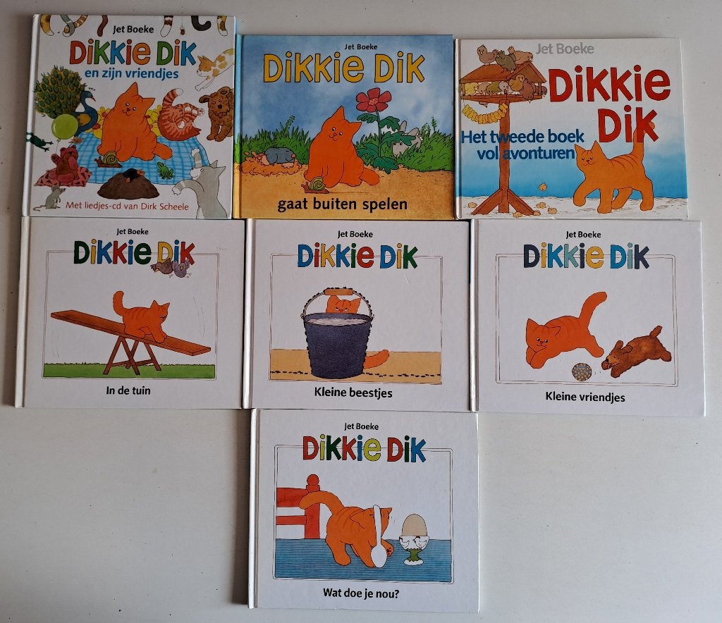 Boeken Dikkie Dik – Jet Boeke, Boeken, Kinderboeken | Kleuters, Gelezen, Ophalen of Verzenden