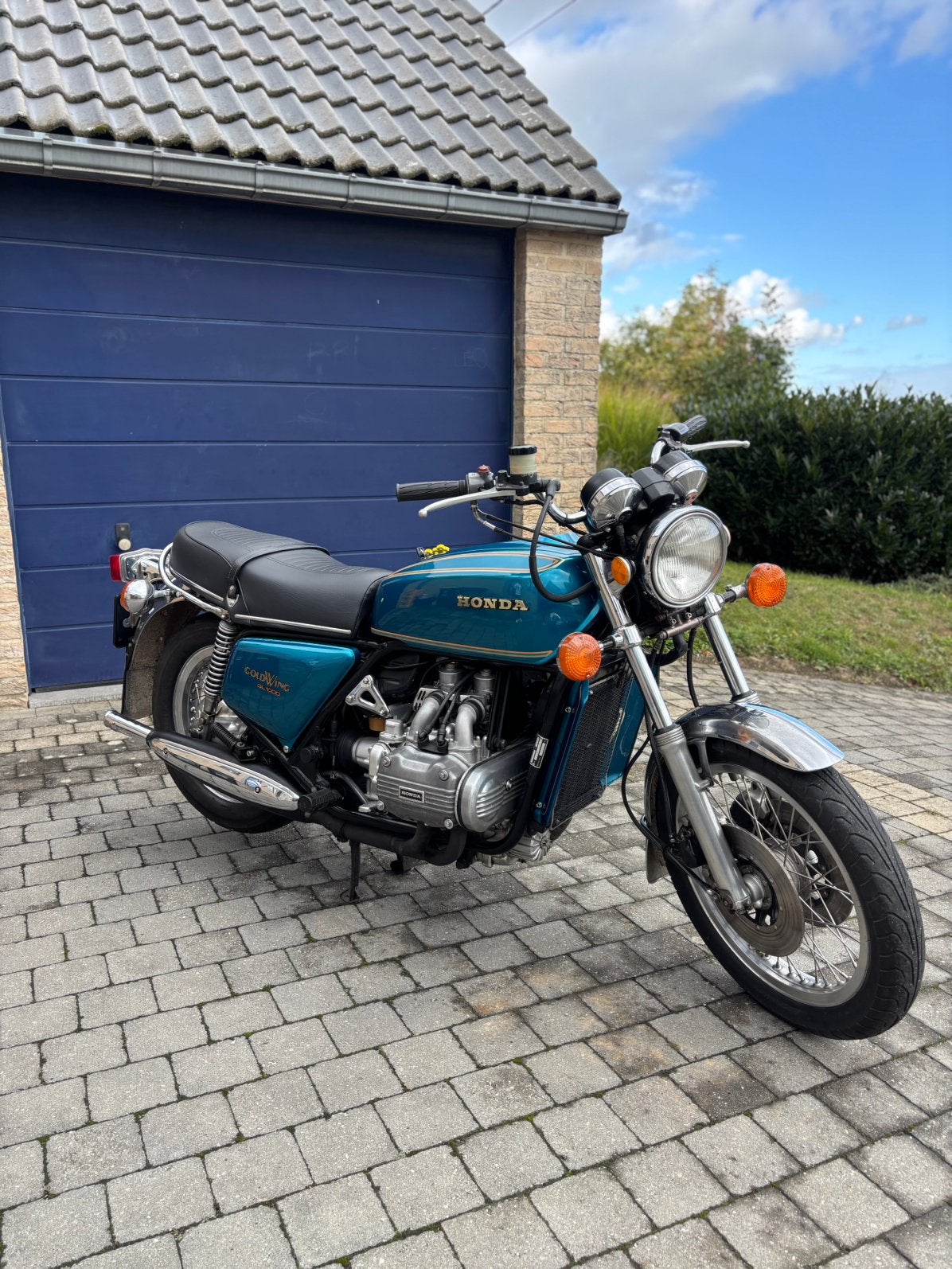 Honda GL1000 1976, Motoren, Cardan-aandrijving, Occasion, 4 cilinders, Particulier