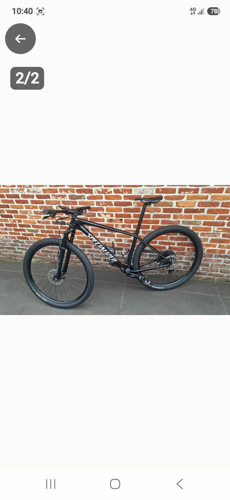 MTB Special Carbon Epic, Enlèvement ou Envoi