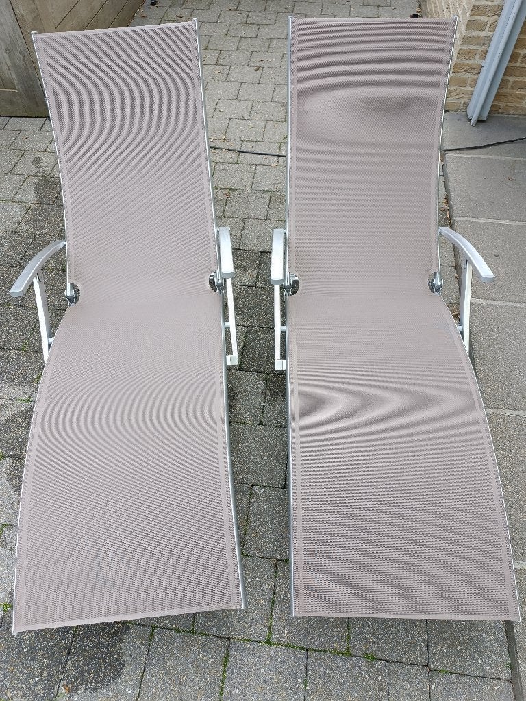 Ligstoelen, Ophalen, Gebruikt, Overige materialen, Inklapbaar