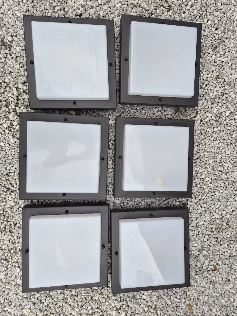 6 armaturen Basso, Doe-het-zelf en Bouw, Ophalen of Verzenden, Zo goed als nieuw, Minder dan 50 watt, Armatuur