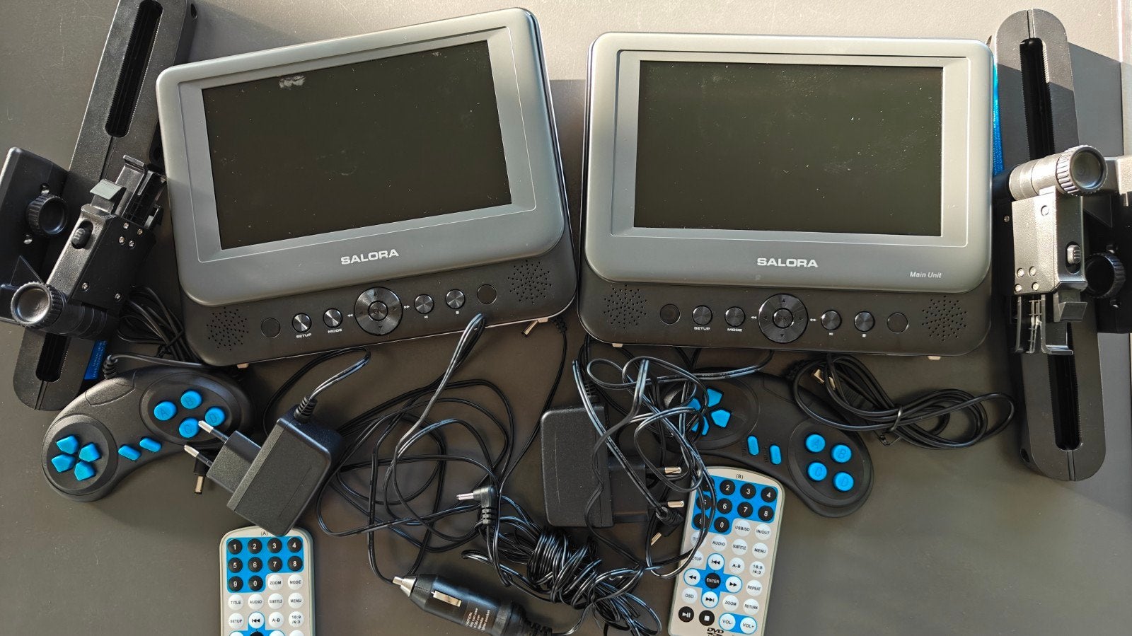 Salora tv auto, Ophalen, Gebruikt, Dvd-speler