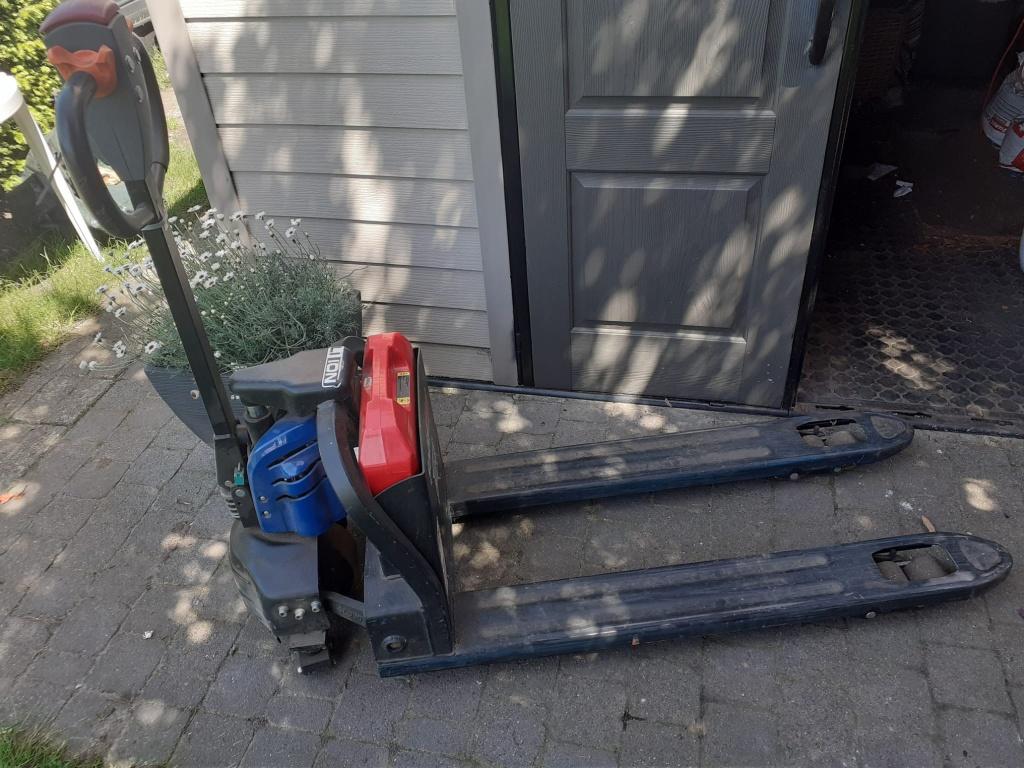 Automatisch transpallet, Ophalen, Gebruikt