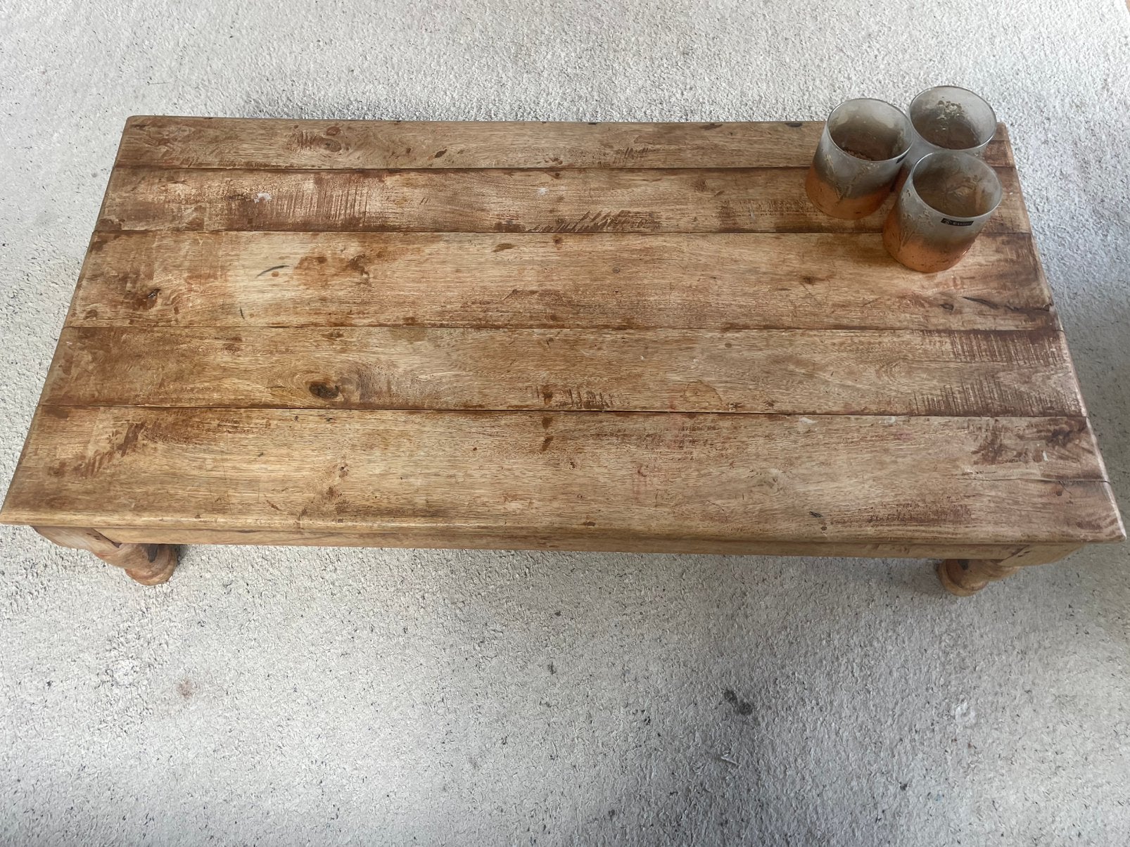Salontafel, Ophalen, Gebruikt, Vierkant, Hout