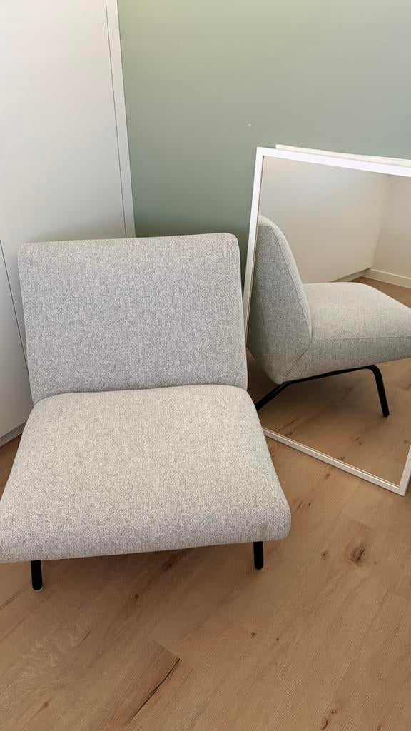 Eenzit Zetel / fauteuil, 75 à 100 cm, Comme neuf, Enlèvement, 50 à 75 cm