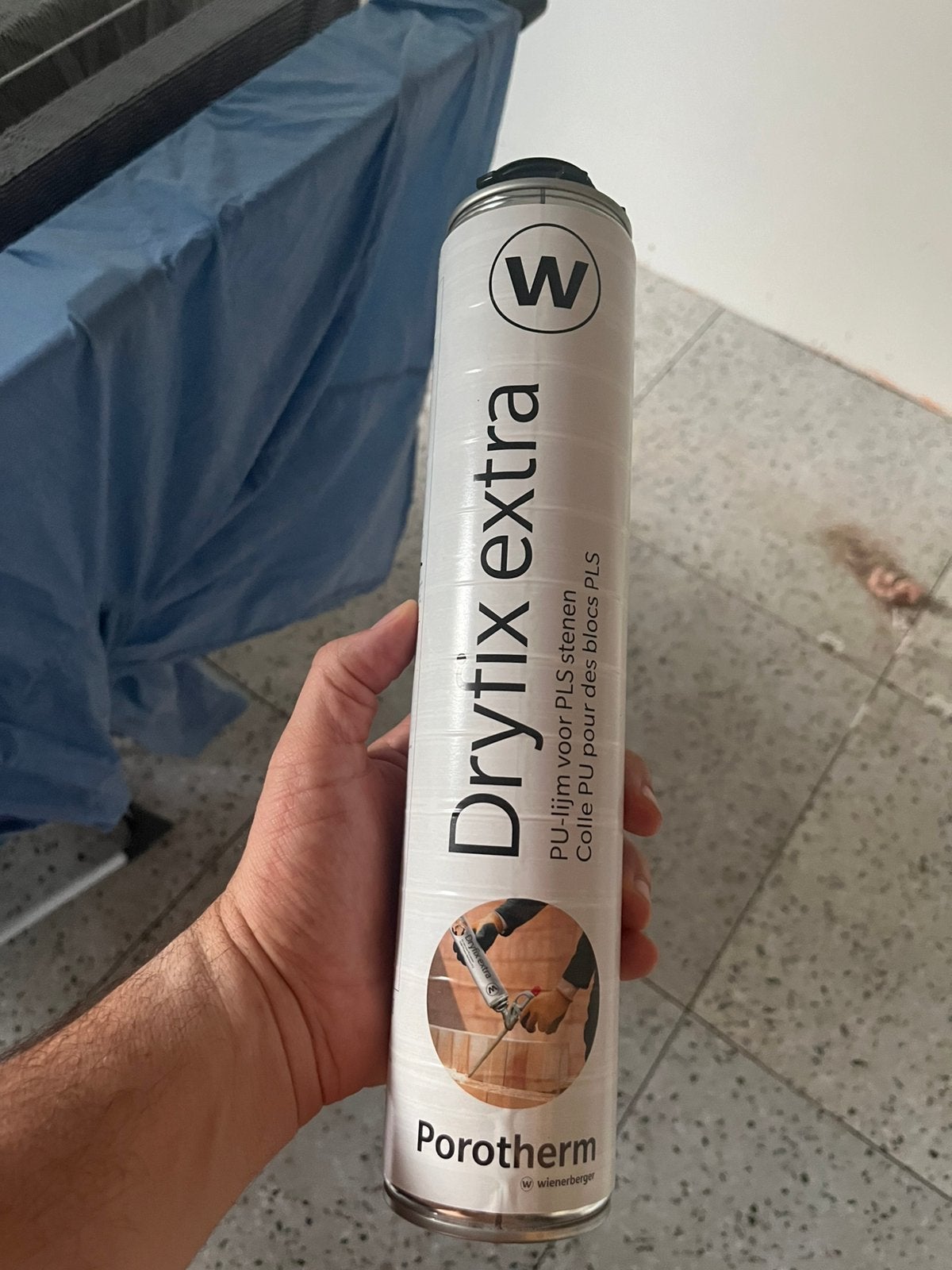3 flessen Porotherm Dryfix lijm NIEUW, Ophalen, Nieuw