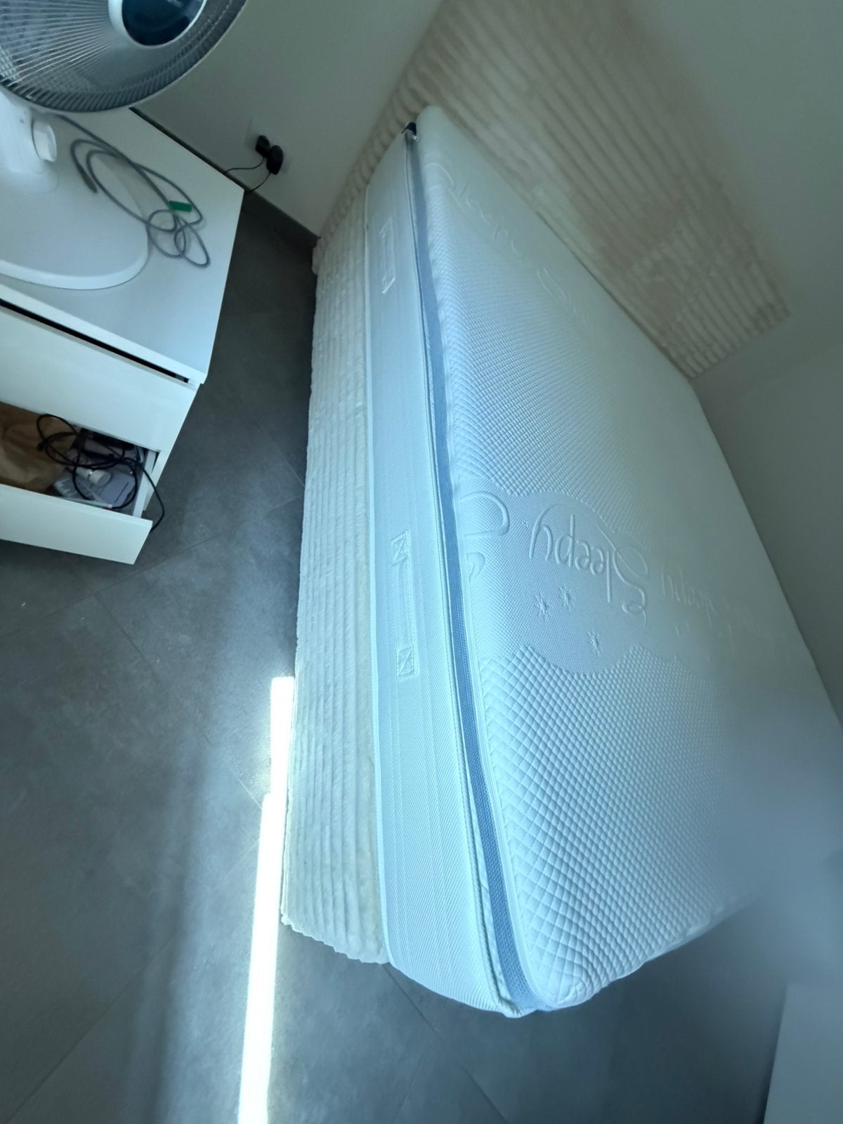 180/200 volledige boxspring met sleepy matras en topper, Ophalen